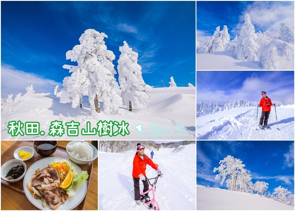 [秋田景點]森吉山樹冰/阿仁滑雪場/此生必去看的絕美樹冰!! @小佳的幻想世界