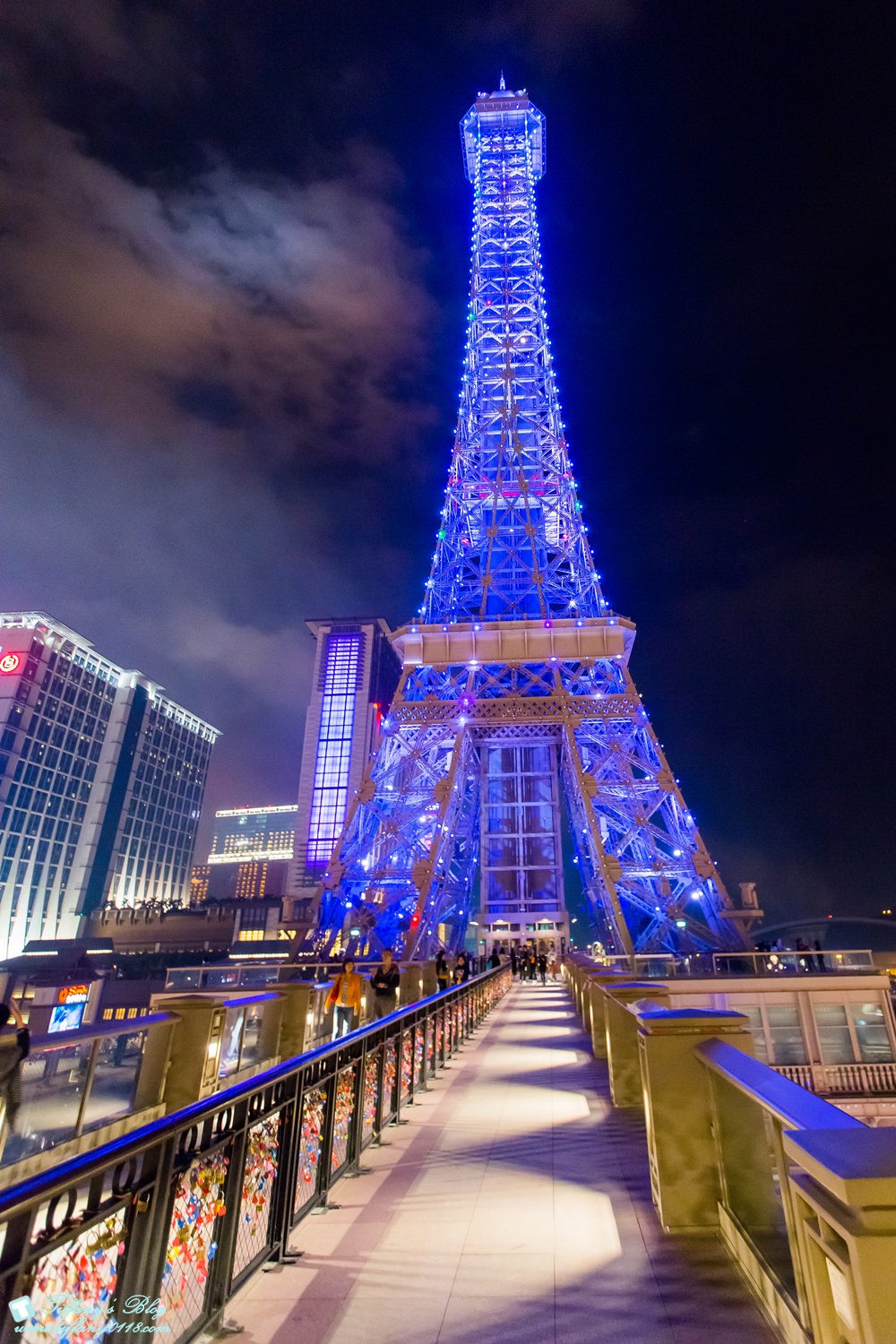 [澳門‧住宿]澳門巴黎人家庭房超溫馨/巴黎鐵塔燈光秀必看