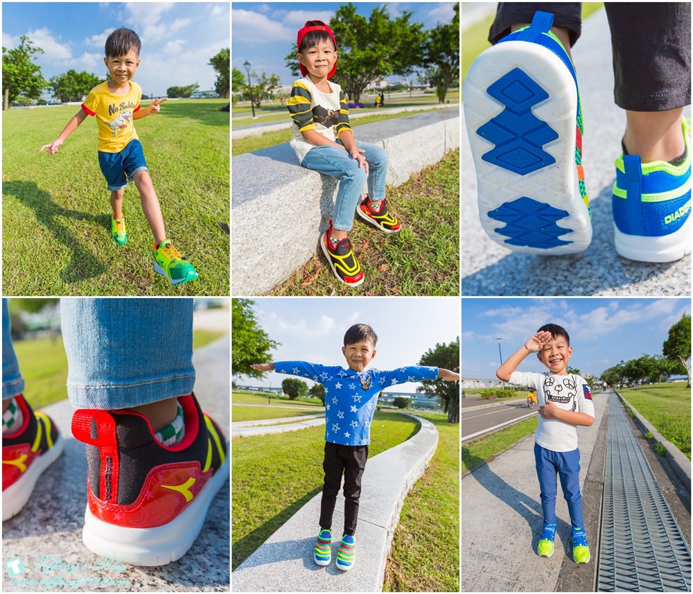 [童鞋推薦]Diadora迪亞多那兒童鞋/讓小朋友能動能靜的機能運動童鞋(文末送鞋) @小佳的幻想世界