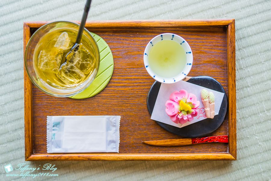 [日本‧島根]松江歷史館-喫茶「KIHARU」和菓子茶鋪/邊吃和菓子邊欣賞日式庭院及遠眺松江城