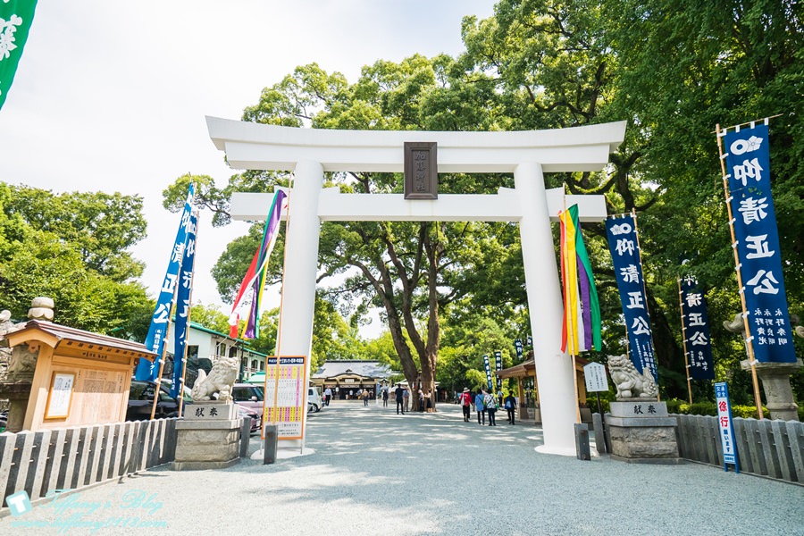 [日本九州]2019修復中的熊本城/推薦到加藤神社買御守+城彩苑邊吃邊逛