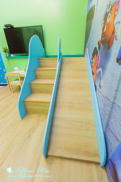 [宜蘭民宿推薦‧五結]1955親子民宿/室內遊戲空間+特色親子溜滑梯房型/童趣小清新風格設計