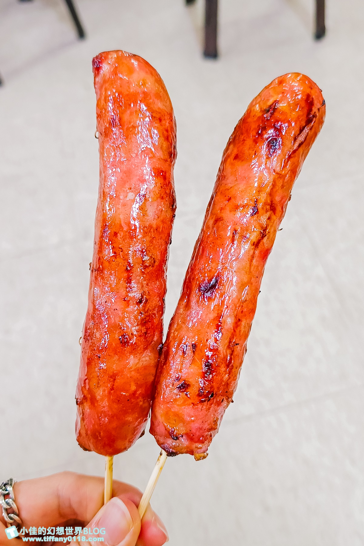 [板橋美食]油庫口蚵仔麵線/麵線+炭烤香腸一組才是經典吃法/板橋美食推薦