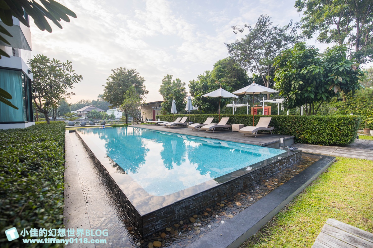 [清邁住宿]Maraya Hotel & Resort/四星級渡假飯店有泳池健身房跟超美河畔景觀/泰國清邁住宿推薦