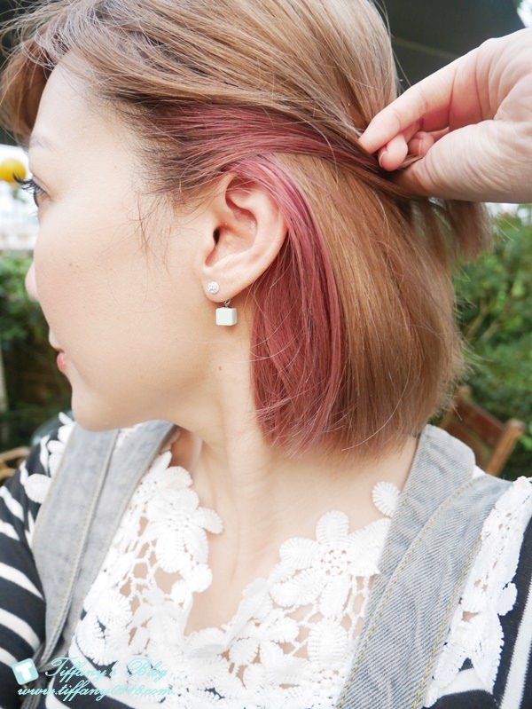 [髮型.染髮] H.faith 玫瑰霧金+栗子色意外好看的雙層染。酸性染玩出妳想要的創意髮色~~